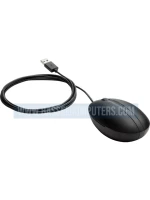 HP 320M Wired Optical Mouse | USB Plug & Play | Ergonomic Design | Black