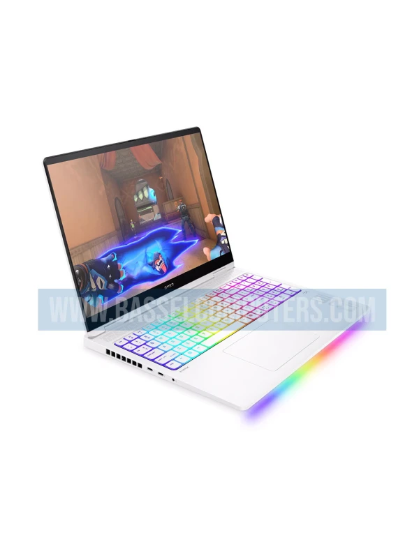 HP Omen MAX 16 Gaming Laptop, Intel Core™ Ultra 7 255HX, NVIDIA GeForce RTX 5070Ti 12GB, 16GB RAM DDR5, 512GB SSD NVMe, 16" 2.5k OLED Screen, White (CR)
