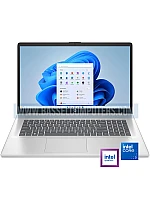 HP Notebook Laptop with Intel Core 3 100U, 8GB RAM, 256GB SSD - 17.3" diagonal HD + Led Display, Fingerprint |ROSE GOLD - (CR)