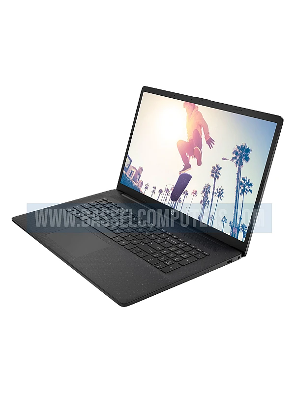HP Notebook Laptop with Intel Core 3 100U, 8GB RAM, 256GB SSD - 17.3" diagonal HD + Led Display (CR)