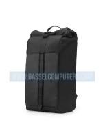 HP Pavilion Rolltop Black Backpack, Laptop Backpack Water-Resistant - Travel Bag
