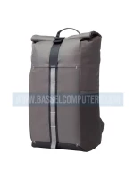 HP Pavilion Rolltop Grey Backpack, Laptop Backpack Water-Resistant - Travel Bag