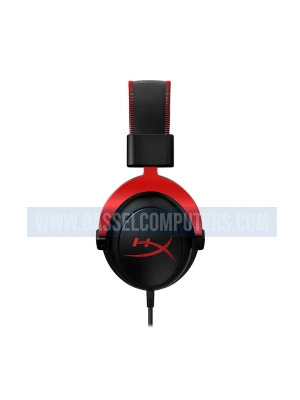 HyperX Cloud II Wired Gaming Headset | 7.1 Virtual Surround Sound | Noise-Canceling Microphone | Black/Red