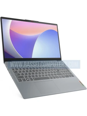 Lenovo IdeaPad Slim 3 15.6" FHD Laptop – Intel Core i3-N305, 8GB DDR5, 512GB NVMe SSD, Intel UHD Graphics - Arctic Grey
