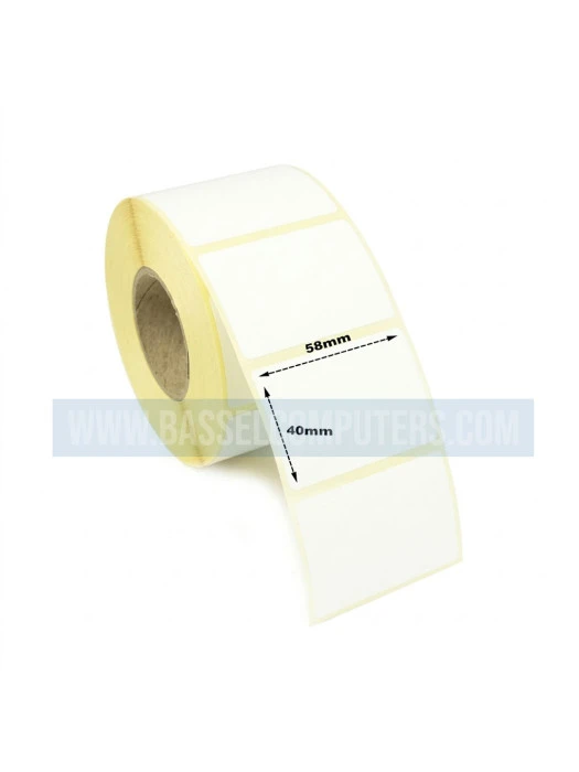 Barcode Label Rolls 58mm x 40mm – 2$ Each