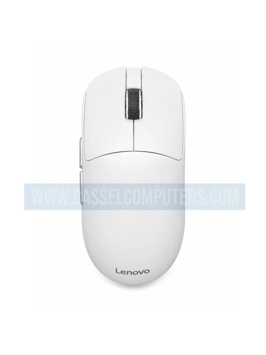 Lenovo Aurora GM11 Wireless Gaming Mouse | RGB Ergonomic PC Mouse - White