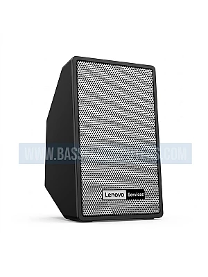 Lenovo Services S-D01 2.0 Desktop Wired Speakers – USB Powered, 3.5mm Audio, Grey