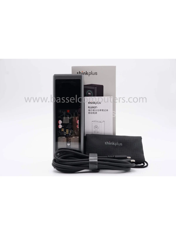 Lenovo ThinkPlus 140W High-Power 20000mAh Portable Power Bank with 3-Port Digital Hybrid Charger