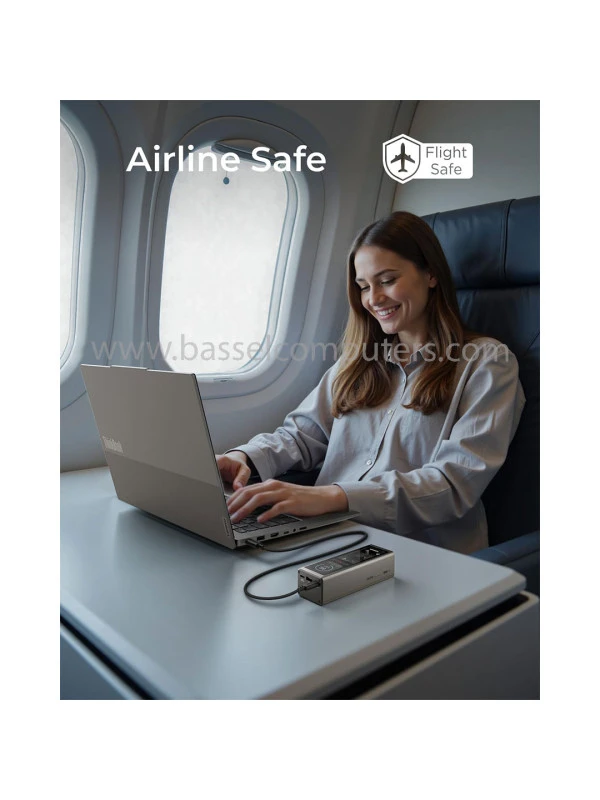 Lenovo ThinkPlus 140W High-Power 20000mAh Portable Power Bank with 3-Port Digital Hybrid Charger