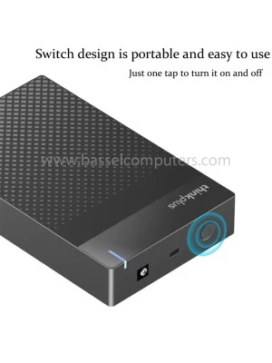 Lenovo 3.5” SATA HDD/SSD Enclosure Case – High-Speed External Hard Drive Case