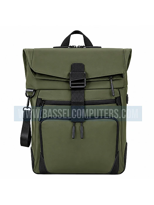 Lenovo Thinkplus BE300 Laptop Backpack – Business Backpack, 16" Laptop Compartment, Water-Resistant, Grey Green 