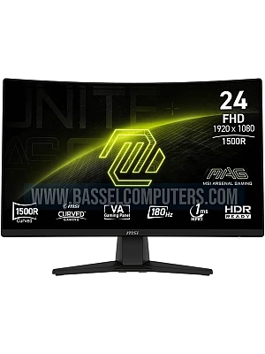 MSI MAG 242C 24" Curved Gaming Monitor – FHD 180Hz, 1ms, VA, FreeSync