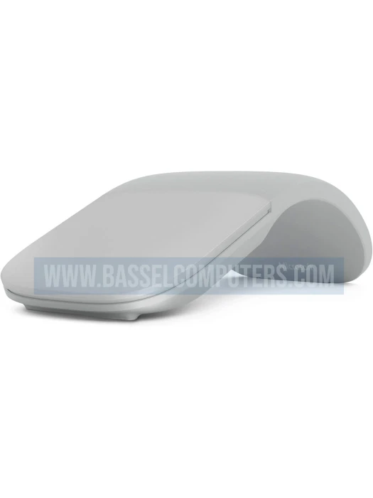 Microsoft Surface Arc Mouse Light Gray – Wireless Bluetooth Touch Mouse