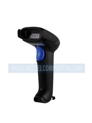 OCOM Wireless 1D/2D Barcode Scanner USB & 2.4GHz with Hands-Free Stand
