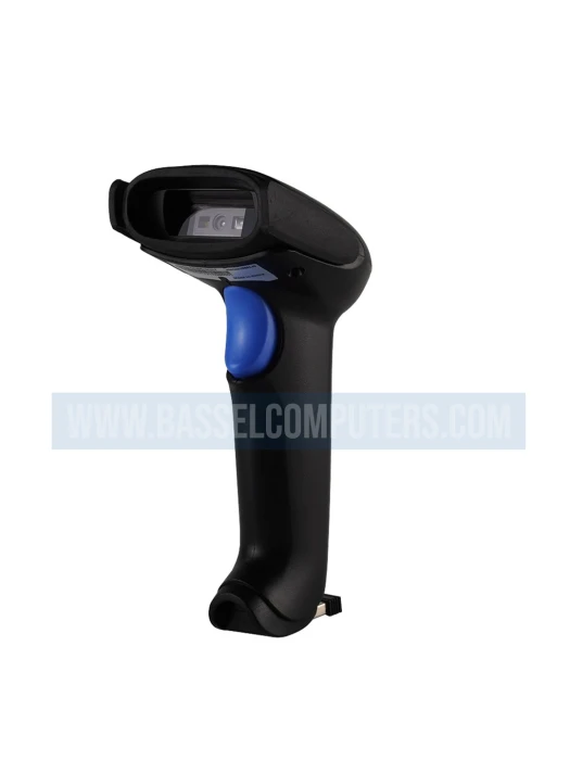OCOM Wireless 1D/2D Barcode Scanner USB & 2.4GHz with Hands-Free Stand