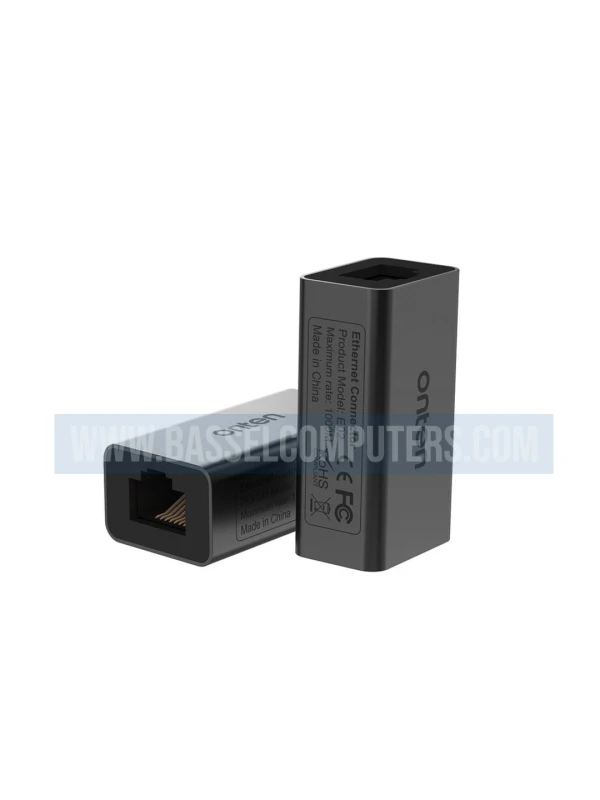 ONTEN E02 Gigabit RJ45 Ethernet Connector Coupler | 1000Mbps LAN Extender