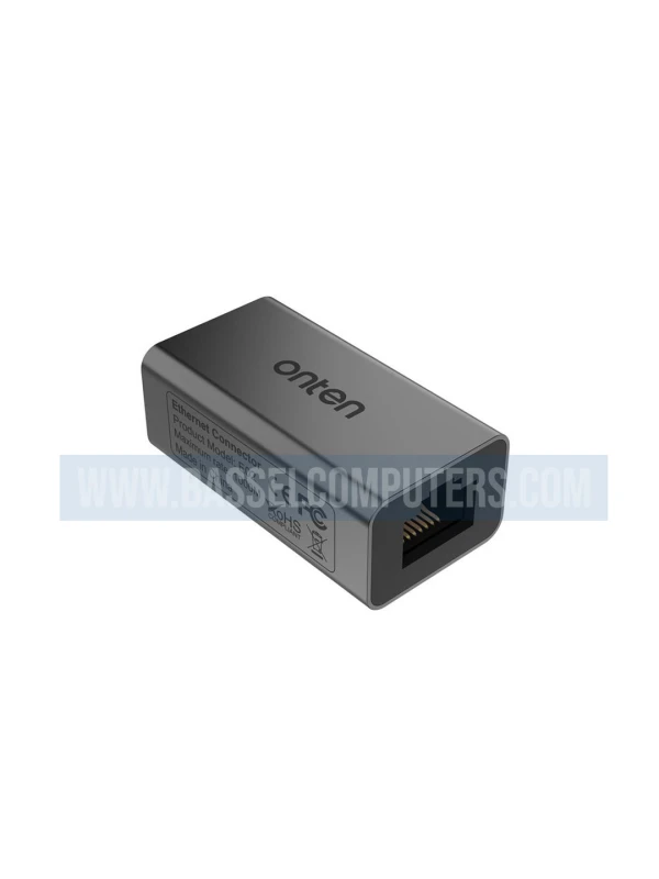 ONTEN E02 Gigabit RJ45 Ethernet Connector Coupler | 1000Mbps LAN Extender