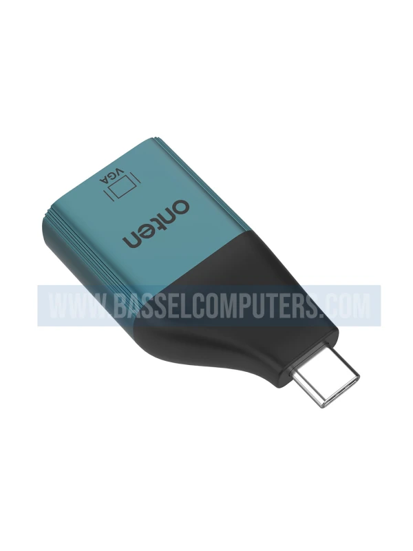 Onten OTN-UC105 USB-C to VGA Adapter | 2K@60Hz Type-C Display Converter