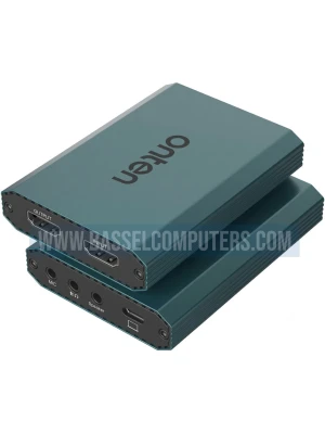 Onten OTN-332 4K HDMI Video Capture Card | USB-C Capture Card with HDMI Loop-Out