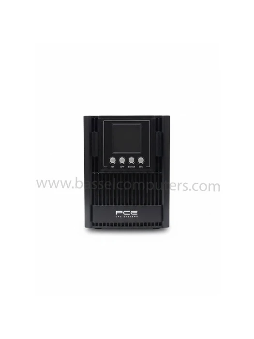 PCE EX1000 1kVA Online UPS (1000VA / 900W) | Double-Conversion | 220–240V | LCD Display