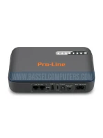 Pro-Line Mini DC UPS 20000mAh POE-830-LFP – 9V/12V Selectable Output, Backup Power for Routers & CCTV