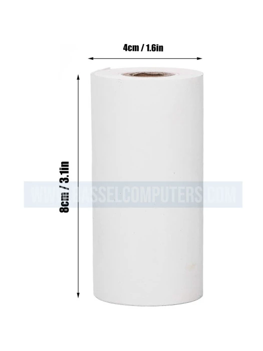 Thermal Receipt Paper Rolls  80x40mm -2$ Each 