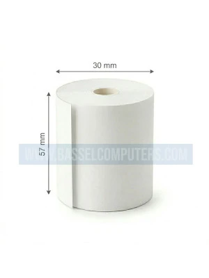 THERMAL RECEIPT ROLLS 57MM X 30MM - Pack of 2 