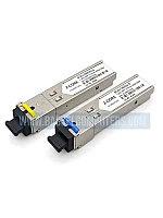 Z-CORE 1.25G BiDi SFP Pair – Single-Mode SC Fiber Transceivers with DDM, 20km (S-GLC-BX20U-S & S-GLC-BX20D-S)