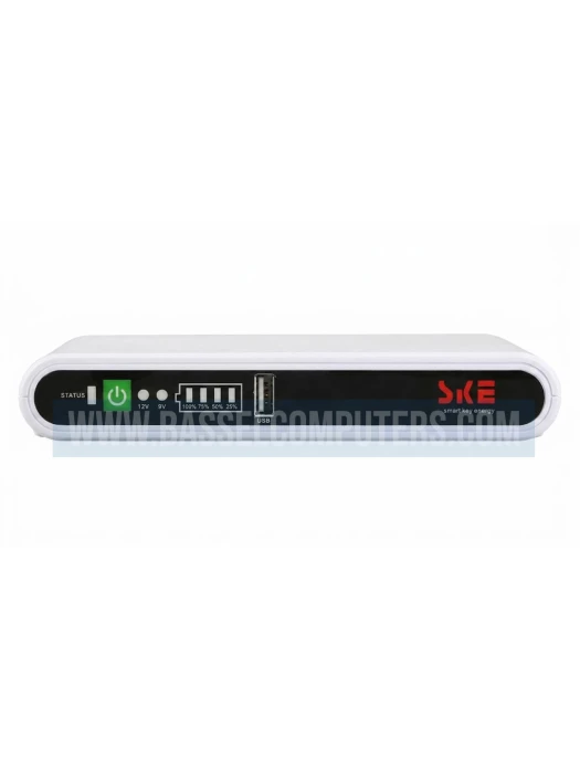 SKE Mini DC UPS 8800mAh for WiFi Router & ONU |  POE Backup Power Supply