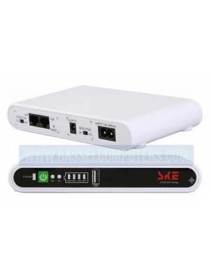 SKE Mini DC UPS 8800mAh for WiFi Router & ONU |  POE Backup Power Supply
