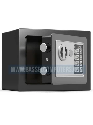 Metal Security Safe T-17 Electronic Safe Box | 8L Capacity | Electronic Keypad & Emergency Keys