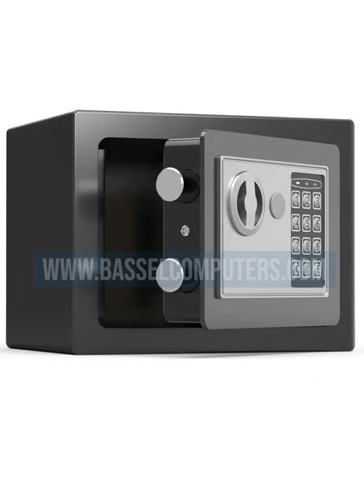 Metal Security Safe T-17 Electronic Safe Box | 8L Capacity | Electronic Keypad & Emergency Keys