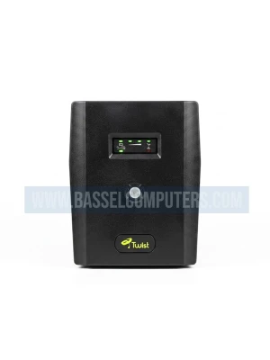 Twist 2000VA AVR UPS Battery Backup – Line Interactive Uninterruptible Power Supply for Home & Office