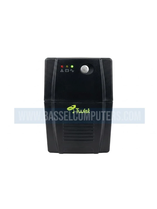 Twist 850VA Line Interactive UPS with AVR – Reliable Battery Backup & Surge Protection for Home and Office
