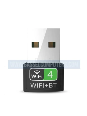 USB WiFi - Bluetooth Adapter Dual Function Wireless USB Dongle for PCs & Laptop