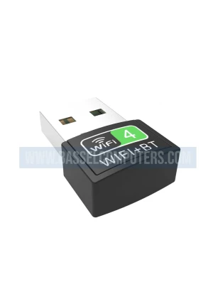 USB WiFi - Bluetooth Adapter Dual Function Wireless USB Dongle for PCs & Laptop