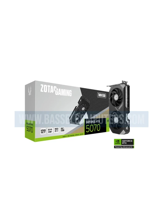 ZOTAC GAMING GeForce RTX 5070 12GB GDDR7 Graphics Card – Next-Gen Performance, Ray Tracing, DLSS AI
