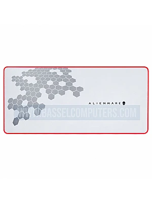 Alienware AW Fabric Gaming Mouse Pad 80 × 35 cm – White & Red