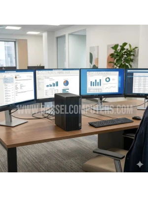 HP Elite Tower 800 G9 Tower Desktop | Core i7-12700 - 1TB SSD Hard Drive - 32GB RAM - Nvidia T1000 8gb | Supports 4 Monitors