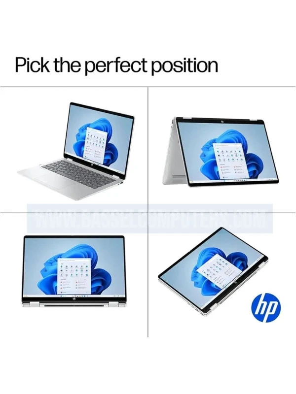 HP OmniBook 5 Flip 2-in-1 14" 2k Touchscreen Laptop, Intel Core 7 150U,16GB DDR5, 512GB SSD, Backlit Keyboard, Optional Pen