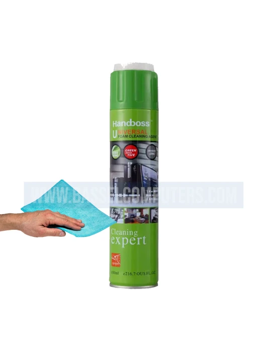 Universal Foam Cleaning Agent For All Devices Laptop Cleaner With microfiber Towel