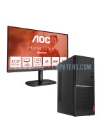Open Box: Lenovo Desktop i7 8th Gen 16GB Ram, 1TB HDD, 250GB SSD + AOC 22" Screen