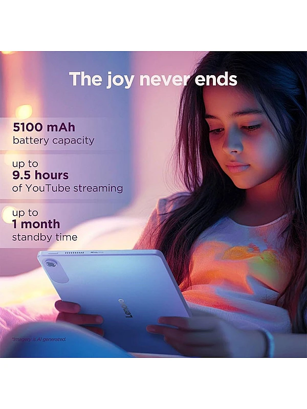 Lenovo Tab 10.1 inch  – 4GB RAM / 128GB + Clear TPU Case
