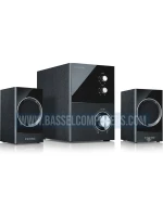 Microlab M-223 2.1 Multimedia Subwoofer Speaker System with Deep Bass