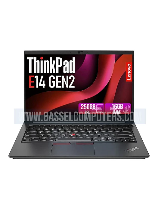 Lenovo ThinkPad E14 – Intel Core i5 11th Gen | 16GB RAM | 250GB SSD | Touch Screen | Refurbished