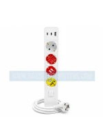 INVO 4-Socket Power Extension Strip 1.8M with USB-A & Dual USB-C | 3G x 1.5mm² Cable | 3500W 