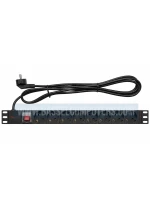 INVO 8-Outlet Rack Mount Power Distribution Unit (PDU) – 16A, 3500W, 19-Inch Rack Power Strip
