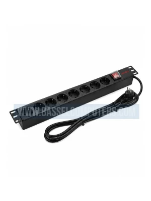 INVO 8-Outlet Rack Mount Power Distribution Unit (PDU) – 16A, 3500W, 19-Inch Rack Power Strip