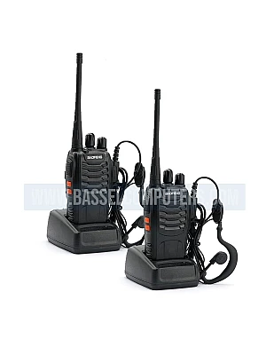 Baofeng BF-888S UHF Two-Way Walkie Talkie | 16 Channel Radio | 2 Per Box