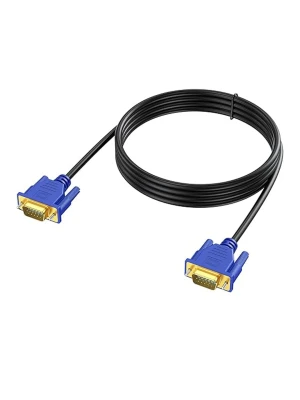 VGA CABLE 1.5M FOR LAPTOP-DESKTOP-MONITOR-PROJECTOR